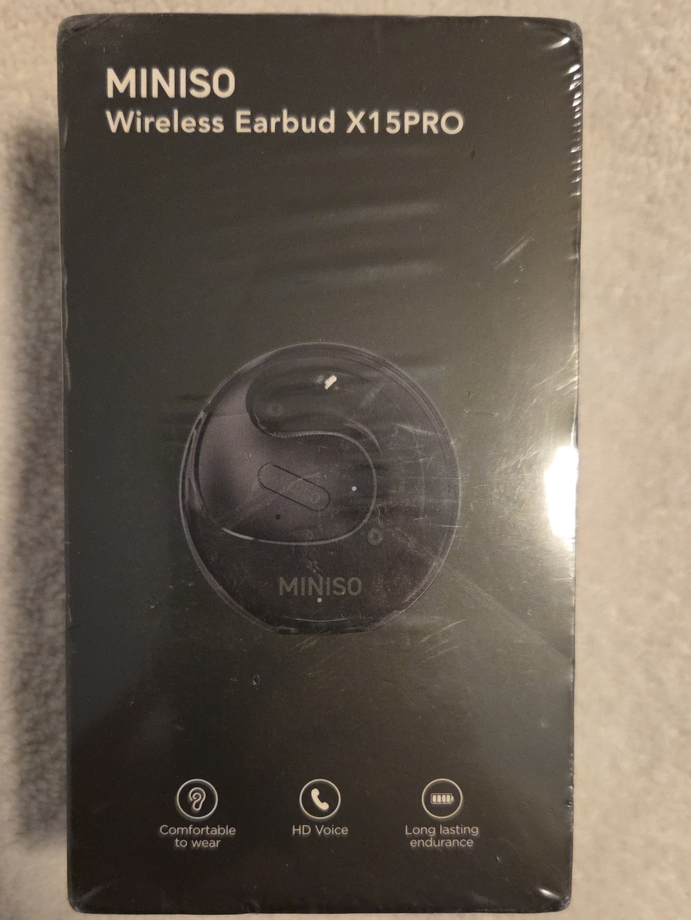 MINISO X15PRO Wireless Earbuds — Black